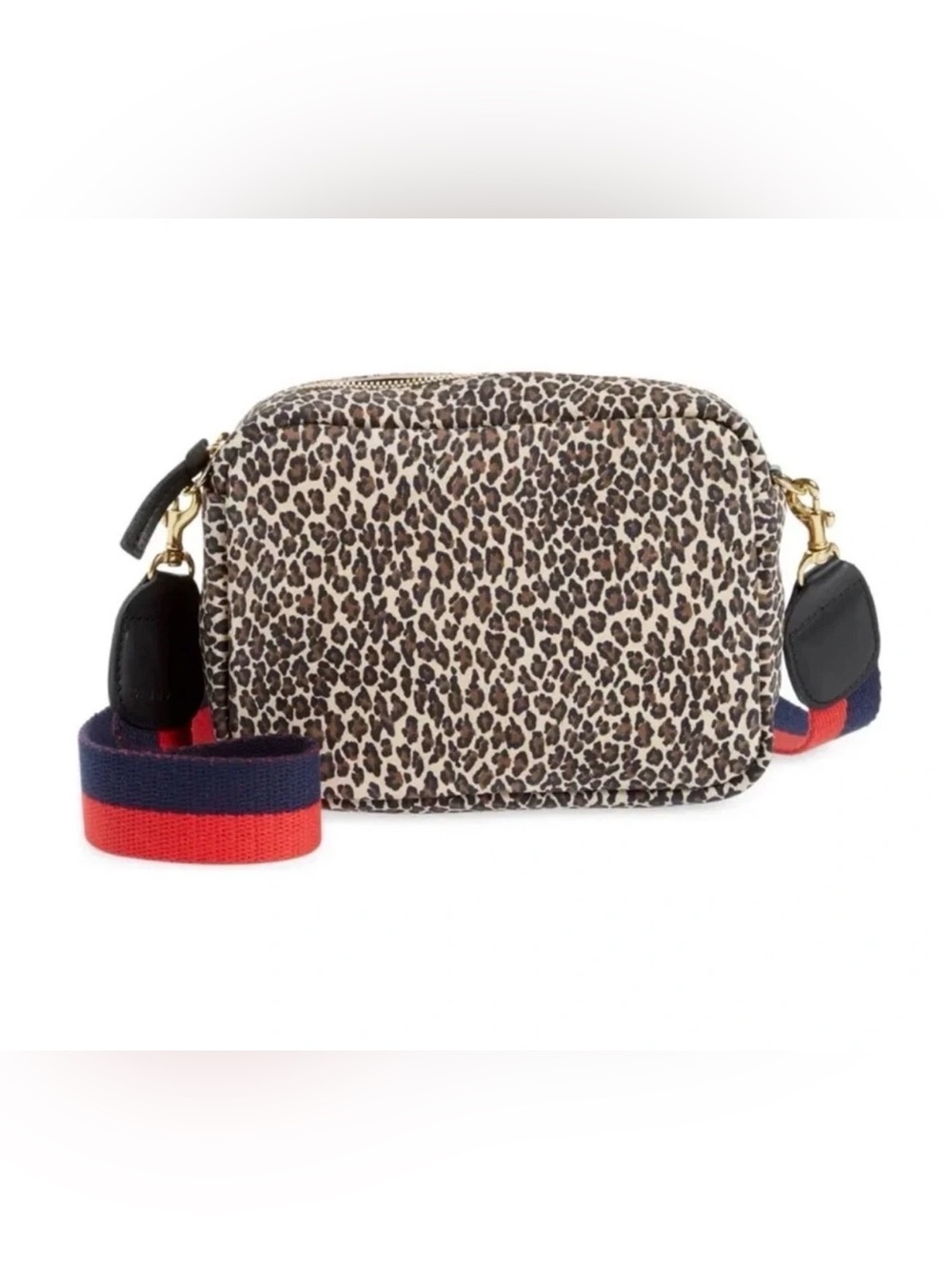 Clare V. MIDI Sac Leopard Print‎ Crossbody Bag